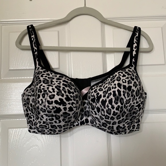 Lane Bryant Other - Lane Bryant Cacique Snow Leopard Print Balconette